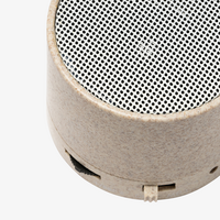 Bluetooth-Lautsprecher aus Weizenfasern mit FM-Radio, Vogelpersepective