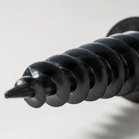 Bodendübel, schwarz, liegend