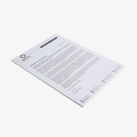 Briefpapier, bedruckt, liegend