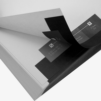 Briefpapier, farbig bedruckt, details