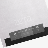 Briefpapier DIN A4, 1/1 farbig (Vorderseite: Graustufen / Rückseite: Graustufen), Bankpostpapier mit Wasserzeichen