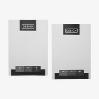 Briefpapier, farbig bedruckt, Vorder und Rueckseite