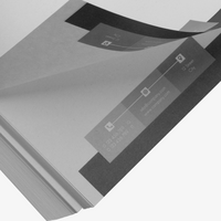 Briefpapier, farbig bedruckt, details