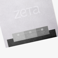 Briefpapier DIN lang, 1/1 farbig (Vorderseite: Graustufen / Rückseite: Graustufen), Bankpostpapier mit Wasserzeichen