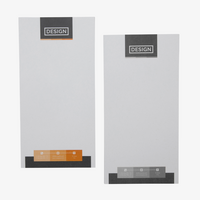 Briefpapier, farbig bedruckt, Vorder und Rueckseite