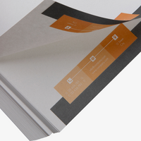 Briefpapier, farbig bedruckt, details