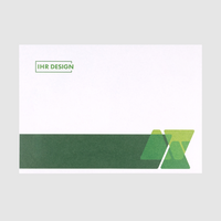 Briefumschlag DIN C5 (Lasche an der breiten Seite), haftklebend ohne Fenster, einseitig 4/0 farbig bedruckt