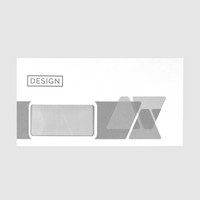 Briefumschlag DIN lang kompakt quer, haftklebend mit Fenster, beidseitig 1/1 bedruckt