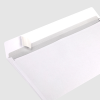 Briefumschlag DIN lang kompakt quer, haftklebend ohne Fenster, einseitig 4/0 farbig bedruckt, Lasche