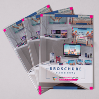 Broschüre mit PUR-Klebebindung DIN A5 quer