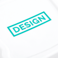 Brotdose Tampondruck Detail