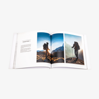 Buch, farbig bedruckt, Motiv, aufgeklappt