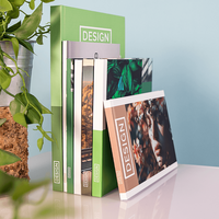 Buch, farbig bedruckt, Motiv, quer, verschiedene Formen