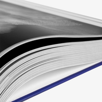 Buch Hardcover mit rundem Rücken 13,5 x 21,5 cm einfarbig Buchblock