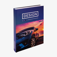 Buch Hardcover mit rundem Rücken, DIN A4 hoch