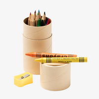 Bunt- und Holzstifte-Set 13-teilig inkl. Spitzer inhalt