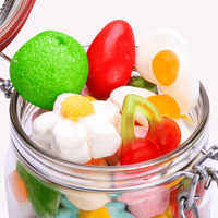 Bunter Fruchtgummi-Mix im 800g Einmachglas Inhalt