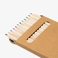 Buntstifte Set 12 teilig, verschiedene Farben, Offen, details