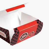 Burgerbox S (10 x 9,2 x 5,8 cm) einseitig bedruckt 4/0-farbig