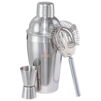 dreiteiliges Set bedruckt und aufgestellt