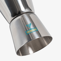 Nahaufnahme von zweifarbigem Tampondruck auf Unterseite