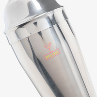 Nahaufnahme von zweifarbigem Tampondruck auf Shaker