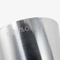 Detailaufnahme von Füllmenge Messbecher unterseite