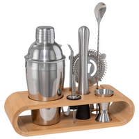 unbedrucktes Cocktail-Set aufgestellt in Babushalter