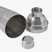 unbedruckter offener Shaker 