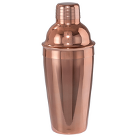 Kupfferfarbener Cocktailshaker unbedruckt