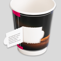 Coupon Becher 300ml, 4/4-farbig (CMYK), Detail Coupon