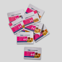 Couponbögen perforiert 18 Coupons beidseitig bedruckt 3x6 einzeln