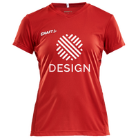 Craft-Damen-Trikot - Squad Jersey Solid, Vorderseite
