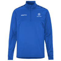 Craft-Herren-Halfzip-Trainingsshirt - Squad Go Hz, Druckposition Brust links