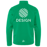 Craft-Kinder-Halfzip-Trainingsshirt - Squad Go Hz, Druckposition hinten