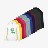 Hoodie, farbig bedruckt, Vorderseite