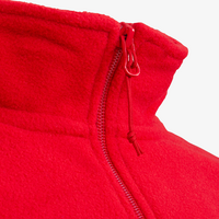 Fleecejacke, farbig bedruckt, details