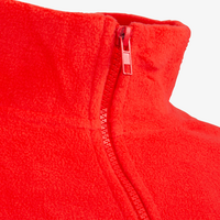 Fleecejacke, farbig bedruckt, details