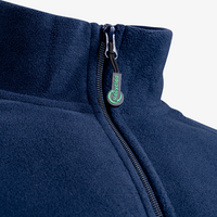 Fleecejacke, farbig bedruckt, details