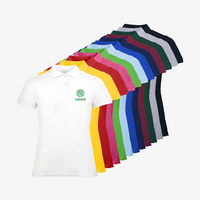Damen-Poloshirt, Basic