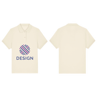 Damen-Poloshirt, Stanley Stella, Organic - mit EINER Druckposition