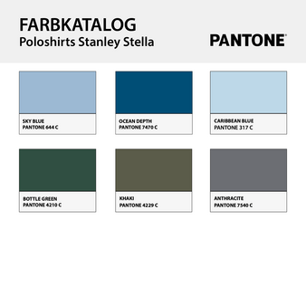 Damen-Poloshirt, Stanley Stella, Organic - mit VIER Druckpositionen