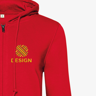 Damen-Sweatjacke, Organic - B&C Collection, Stick