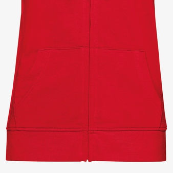 Damen-Sweatjacke, Organic - B&C Collection, Detail Tasche