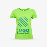 Damen-T-Shirt Basic, farbig - B&C Collection, mit einer Druckposition