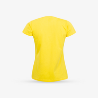 Damen-T-Shirt Basic, farbig - Fruit of the Loom, mit einer Druckposition