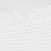 Damen-T-Shirt Budget, weiß - Fruit of the Loom, mit zwei Druckpositionen