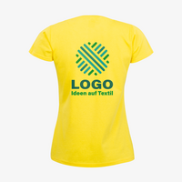 Damen-T-Shirt, Basic Rundhals - FOTL, Rueckseite