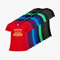 Damen-T-Shirt B&C, Premium - Motiv Abitur Lernen, Farbauswahl