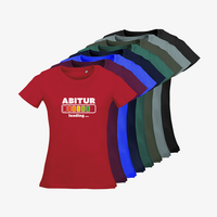 Damen-T-Shirt Russell, Organic - Motiv Abitur Loading, Farbauswahl